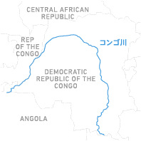 コンゴ川マップ