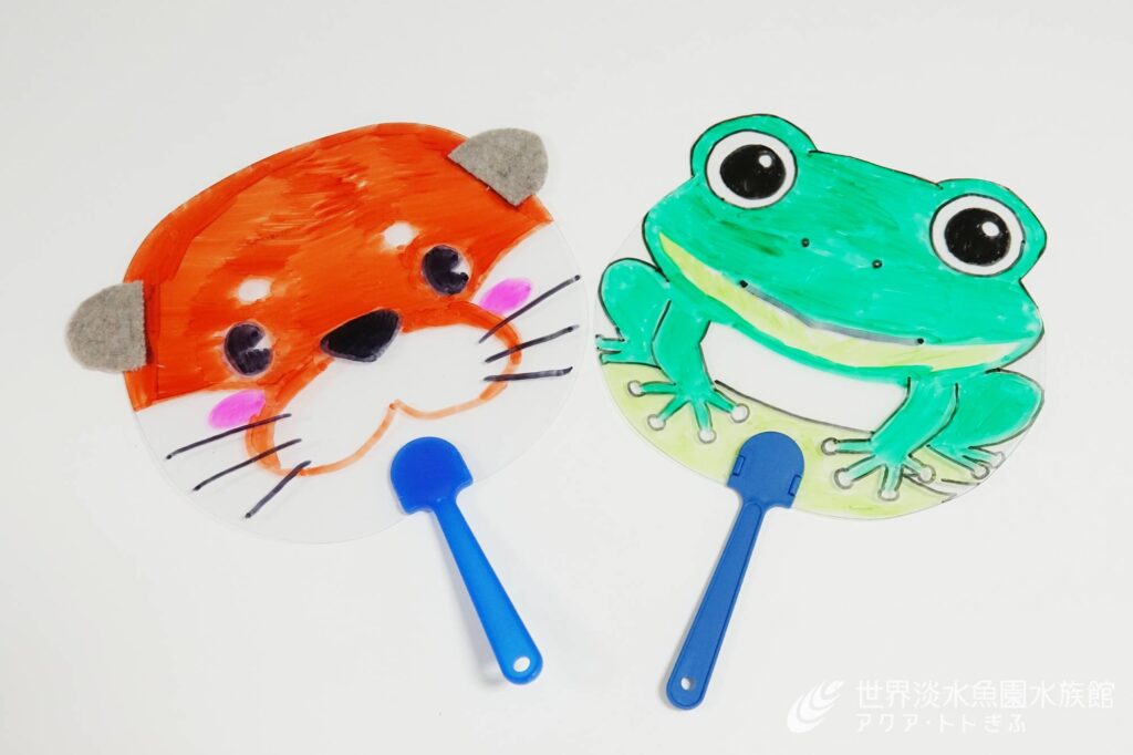 ものづくりワークショップ『どうぶつうちわをつくろう！』
