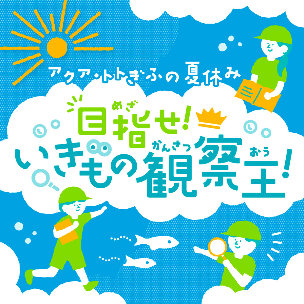 目指せ！いきもの観察王！