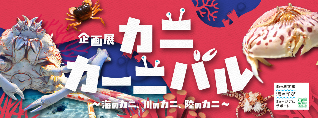 企画展『カニカーニバル』